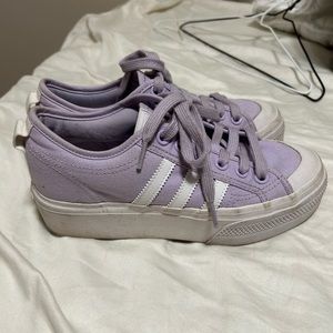 platform adidas sneakers